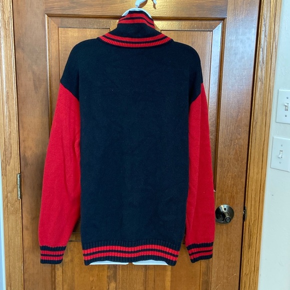 Bare Fox Vintage 50’s Style “S” Patch Varsity Cardigan  Button Down Size 2XL - Picture 4 of 8
